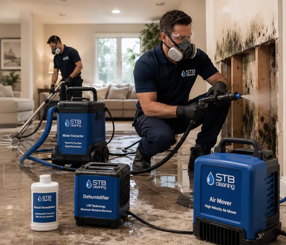 Flood damage cleaning