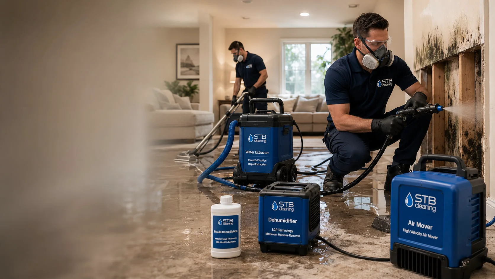 Flood damage and mould cleaning service in Perth