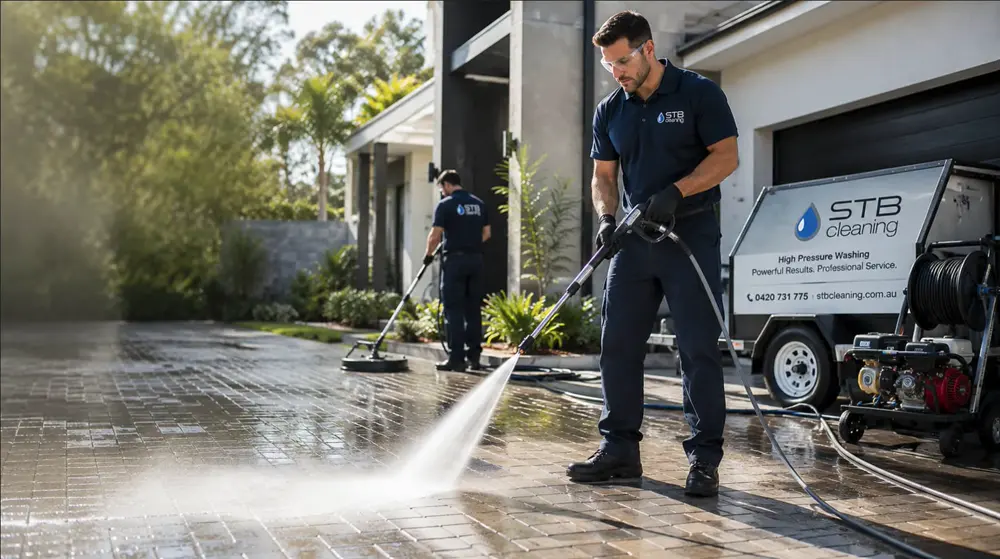 High pressure cleaning