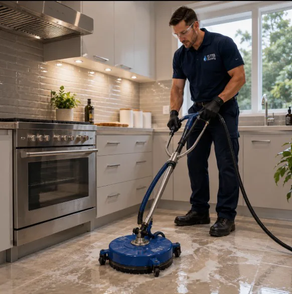 Kitchen tile and grout cleaning Perth